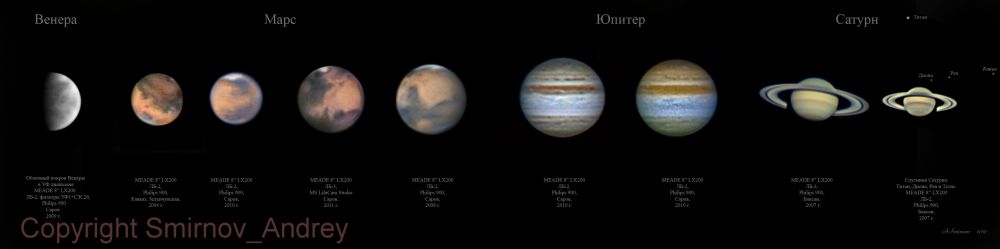 My Solar System 2004-2010 - Astrophotography