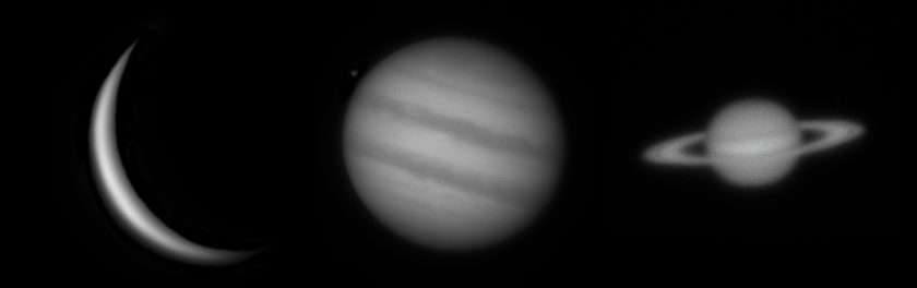 Venus, Jupiter, Saturn - Astrophotography