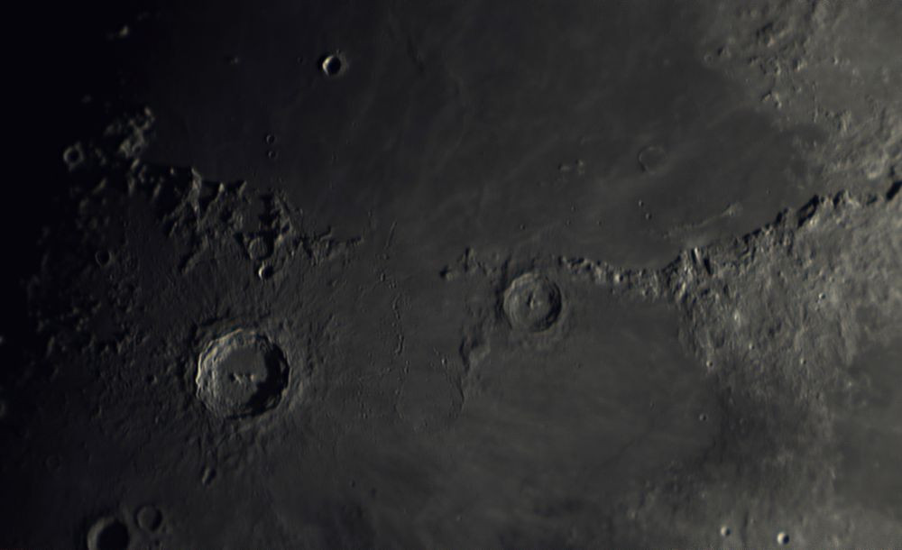 Copernicus, Eratosthenes, Carpathians, Apennines