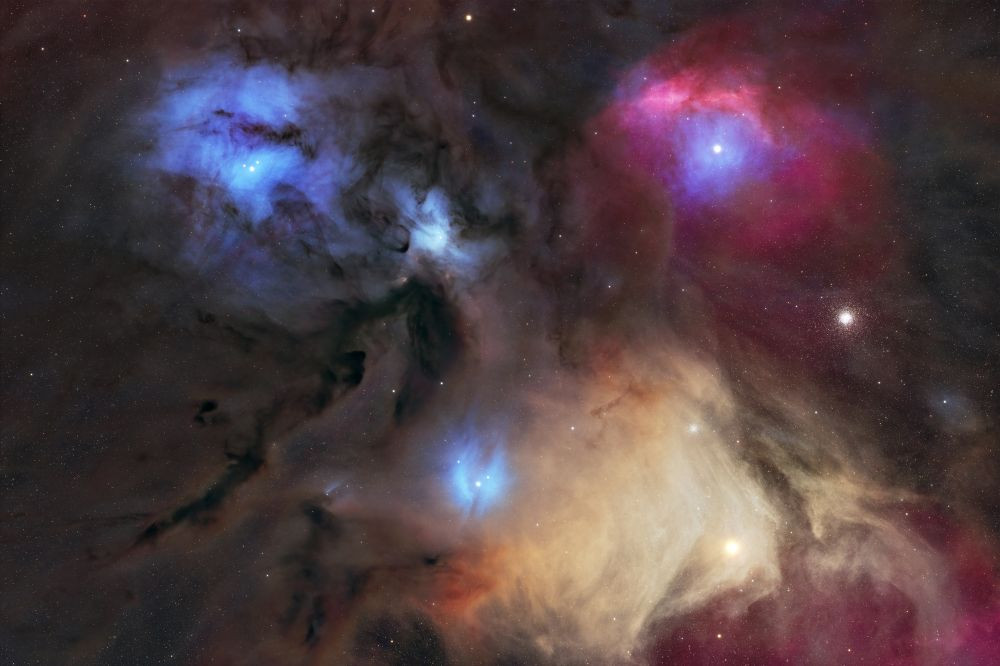 Antares & Rho Ophiuchi