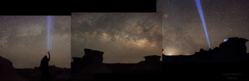 Milky way Panorama - Astrophotography