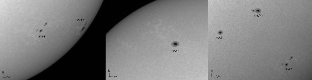 Photosphere. 08/06/2023 Active regions. - Astrophotography