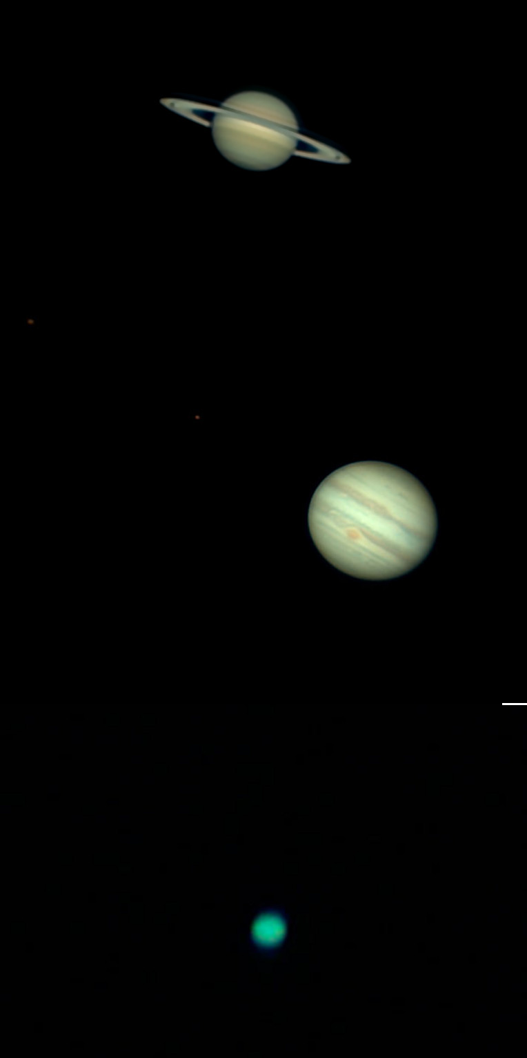 Saturn, Jupiter, Uranus 25.10.2026
