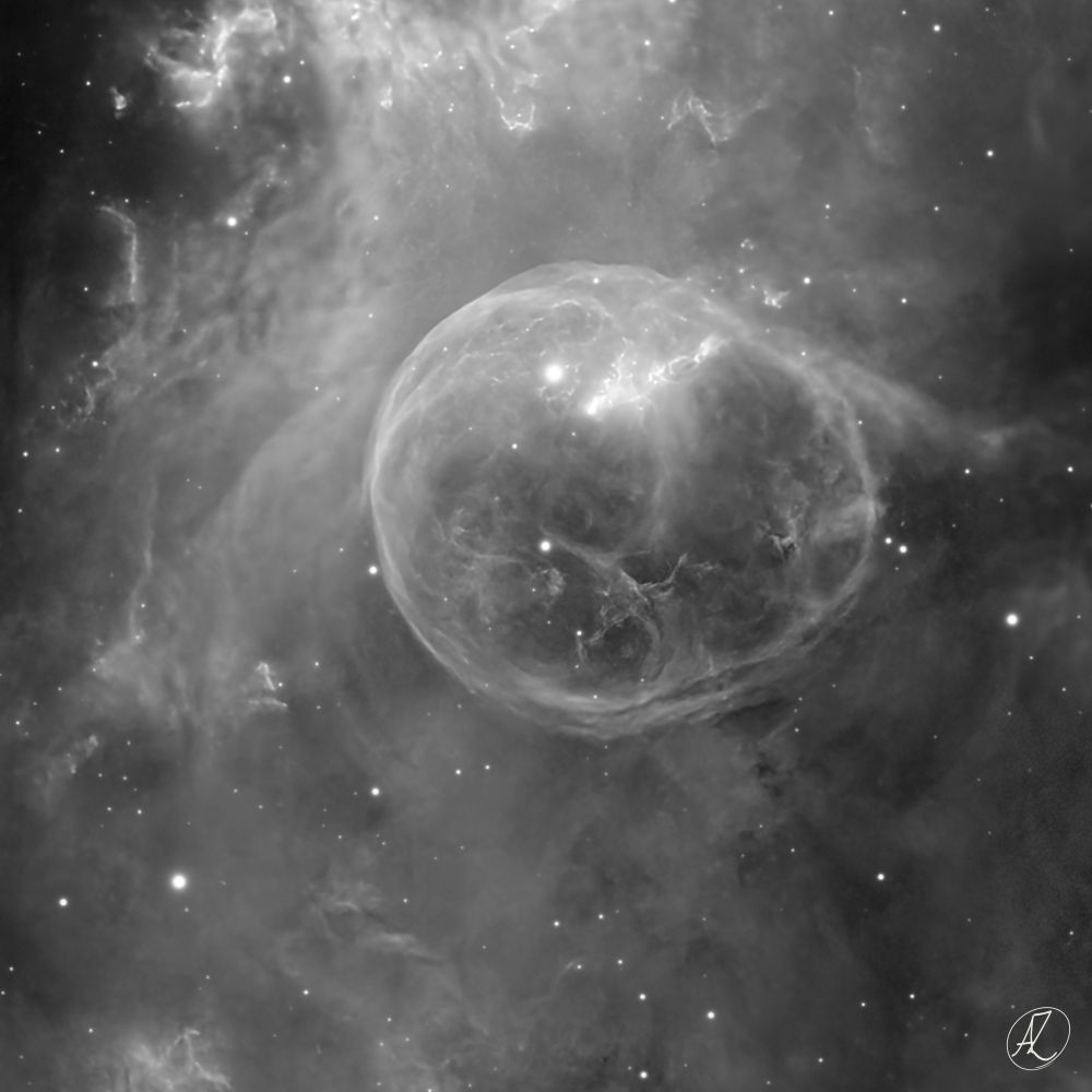 NGC7635 Bubble in Ha filter