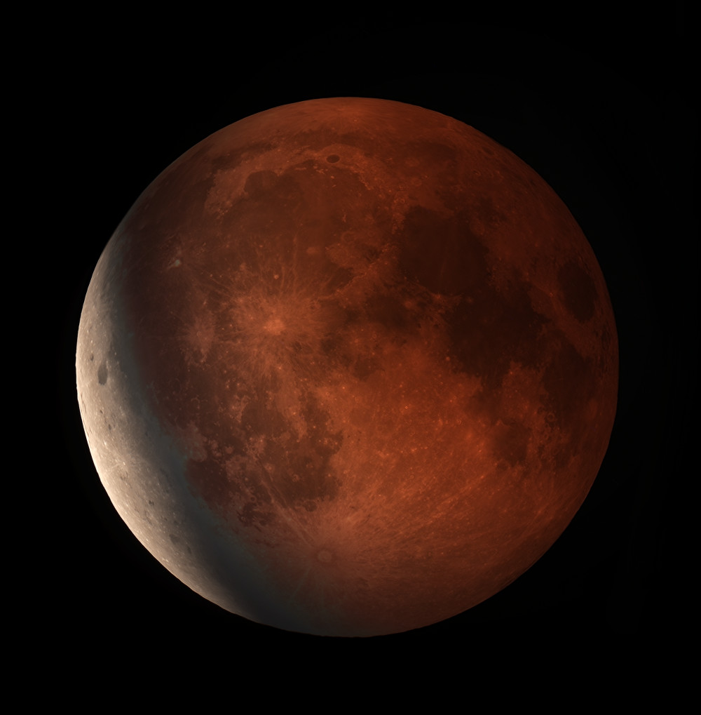 Lunar eclipse 07.09.2025 HDR