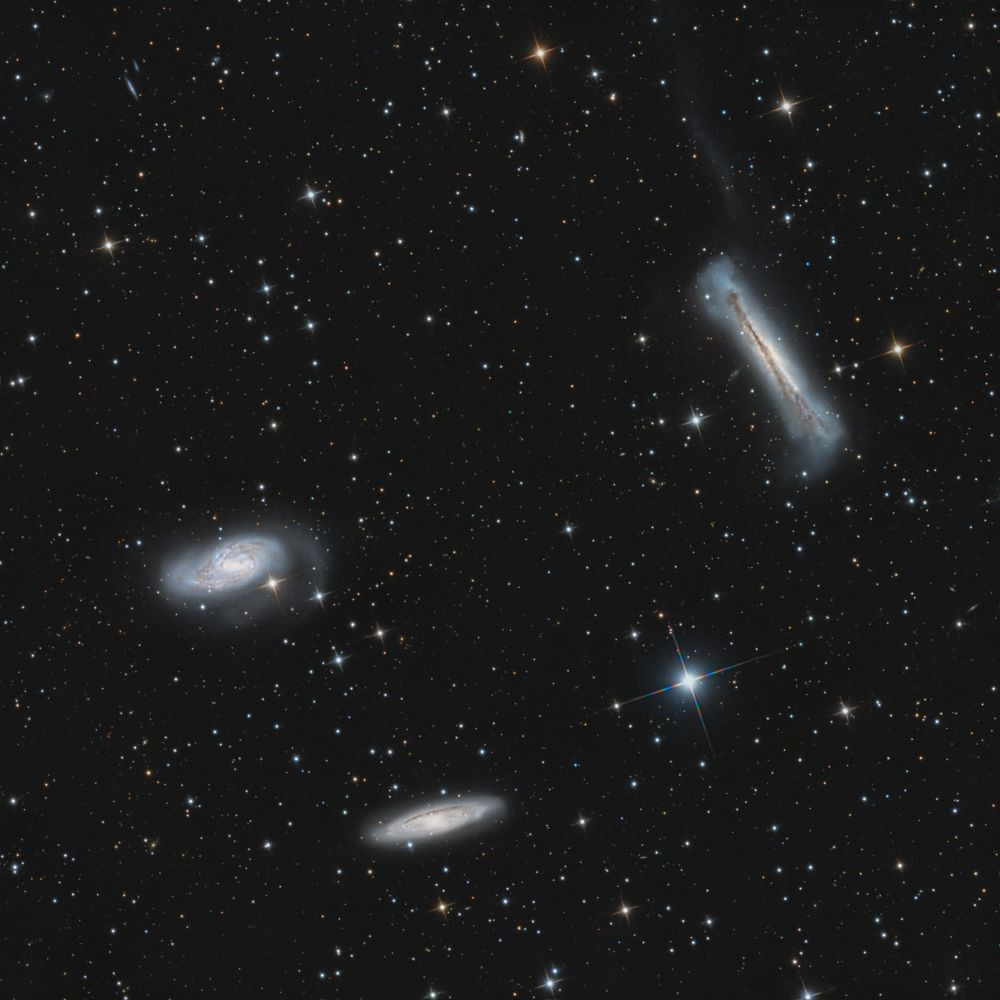 Leo Triplet - Astrophotography