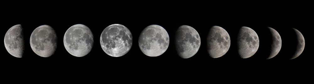 Moon Phases - Astrophotography