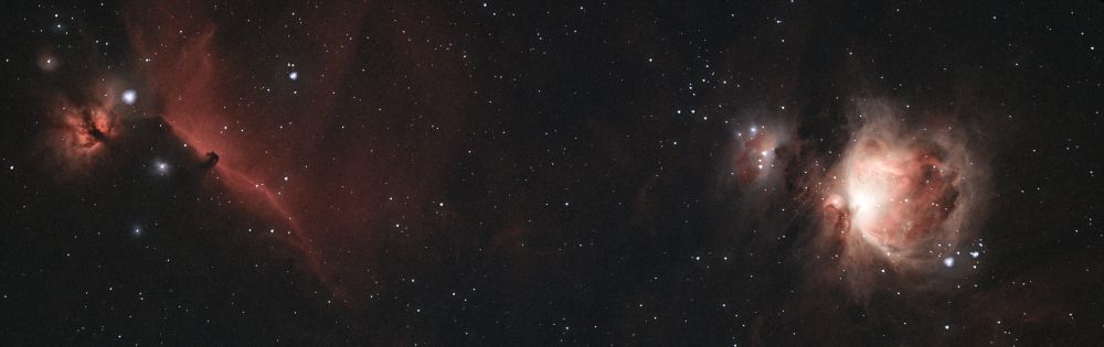 M42 + IC434 - Astrophotography