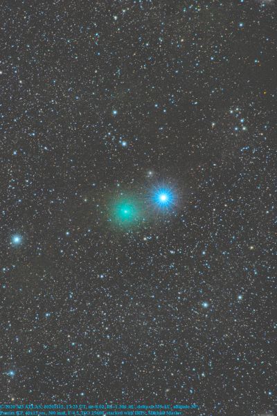 C/2020 M3 ATLAS near Bellatrix