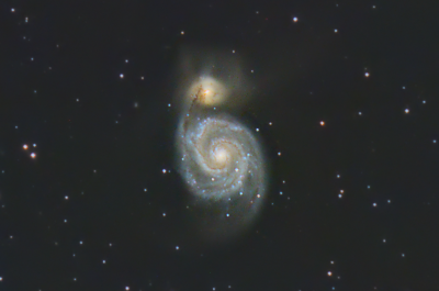 Галактика М51 "Водоворот"  (Whirlpool Galaxy M51)