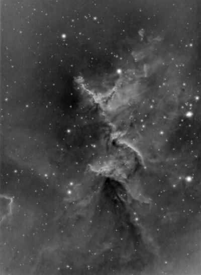Melotte 15, H-alpha