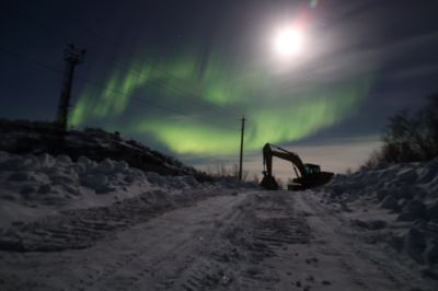 Северное сияние. Териберка