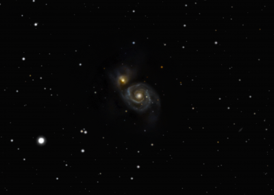 Спиральная галактика М 51 (NGC 5194) Водоворот