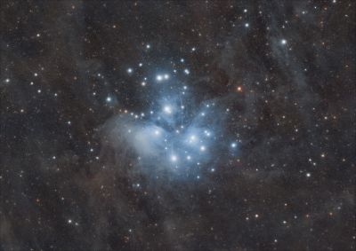M45 Плеяды (7 сестёр, Subaru и проч)