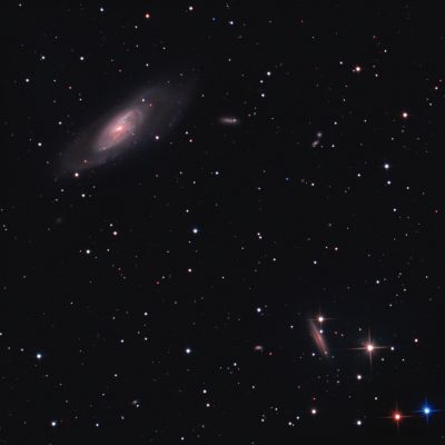 M106 и NGC4217