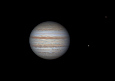 Юпитер, Ио и Каллисто 11.08.22 (3:20)