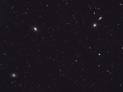 M 95, M 96, M 105, NGC 3389, NGC 3384 - Astrophotography