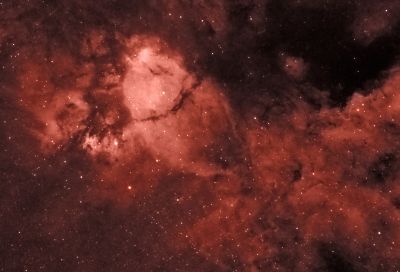  Туманность IC1795 Голова рыбы