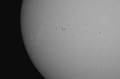 Солнце 3.02.2022 г. 