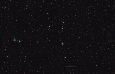 NGC 891 и Abell 347