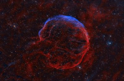 SNR G116.9_00.1, LBN 576, Abell 85 "Последний выдох господина ПЖ" V2