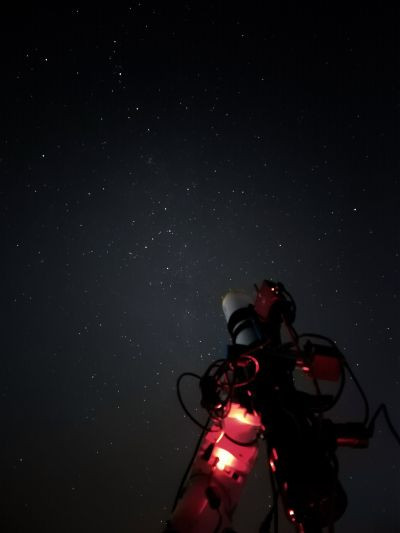 Heart Nebula in process