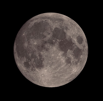 The first full moon on March 3, 2026 - Astrophotography