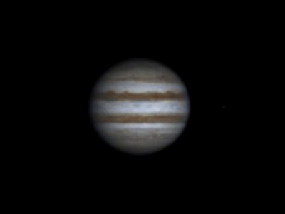 Rotation of Jupiter and Io (14 may 2015, 20:33-22:41, UTC+3)