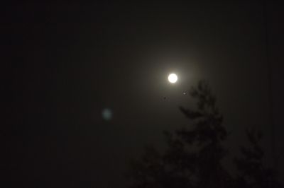 Moon and Jupiter