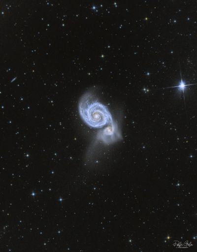 M51 Whirlpool galaxy