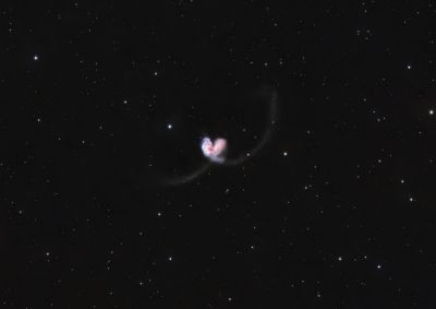 NGC 4038 NGC 4039 The Antennae Galaxies - Astrophotography