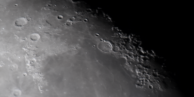 Регион ударного кратера Посидоний.