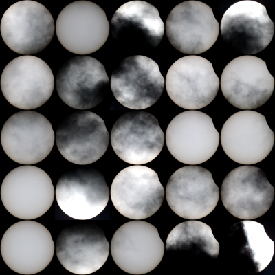 Частное солнечное затмение 29.03.25 в Москве