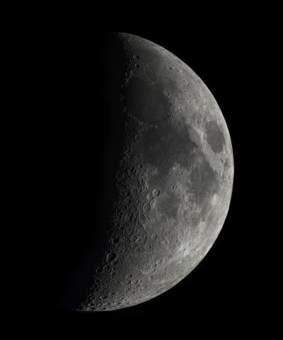 Waxing Moon - Astrophotography