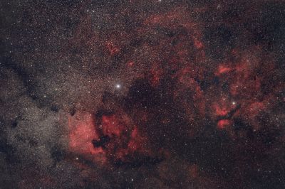 NGC7000 и окрестности.