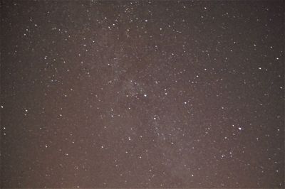 Fragment of the night sky