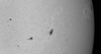 Солнечные пятна 23.09.2025