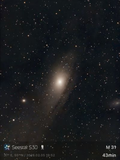 M 31 - Seestar S30 - Astrophotography