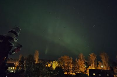 Северное сияние, Токсово, ЛО