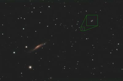 NGC 3079 и Двойной квазар QSO 0957+561