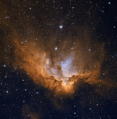 NGC 7380 Туманность "Колдун" 