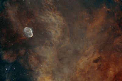 NGC6888 и водородные волны