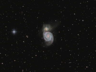 M51/NGC5194 (Galaxy) HaLRGB
