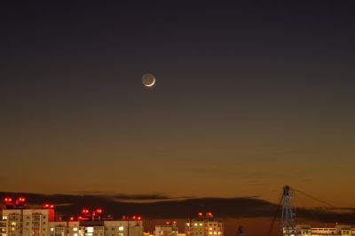Moon and Mercury