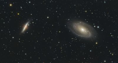 M81 and M82 Bode's Galaxy and the Cigar Galaxy - Astrophotography