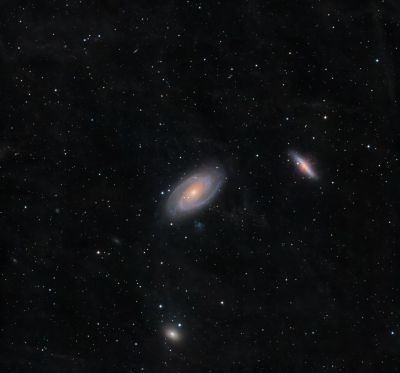 M81 & M82 - Bode's Galaxy & The Cigar Galaxy