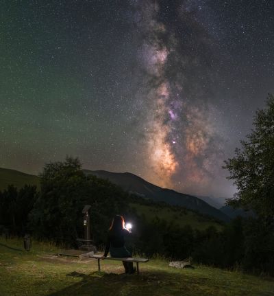 Созерцая звездное небо