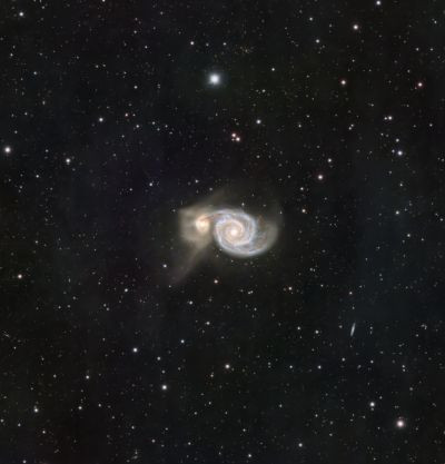 M51, RASA 8", 4 hrs (no filter) - Astrophotography