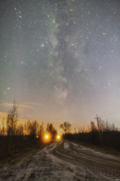 На окраине поселка