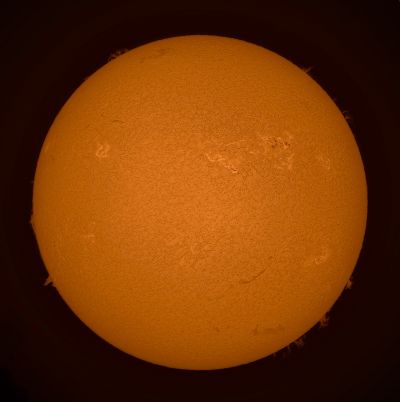 Солнце в H-альфа 22.05.2022